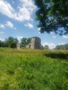 Old house ruins civil war battlefield Royalty Free Stock Photo