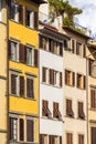 Old house with shutters in Florence, Italy Royalty Free Stock Photo