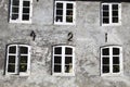 Old house in the streets of TÃÂ¸nder in Denmark Royalty Free Stock Photo