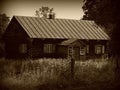 Old house in ukrainian style