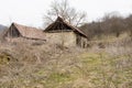 Old abandoned village house let in ruin Royalty Free Stock Photo