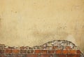 Old house wall - nice background with space for text Royalty Free Stock Photo