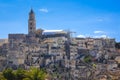 Old town. Matera. Basilicata. Apulia or Puglia. Italy Royalty Free Stock Photo