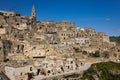 Old town. Matera. Basilicata. Apulia or Puglia. Italy Royalty Free Stock Photo