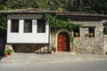 The old houses of Berat on Albania Royalty Free Stock Photo