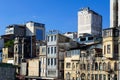 Old houses in the center of Istanbul Royalty Free Stock Photo