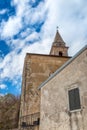 Old houses in the city of Motovun on Istria in Croatia.