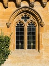 Old houses in Cotswold district of England Royalty Free Stock Photo