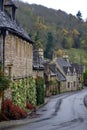 Houses in Castle Coombe Royalty Free Stock Photo