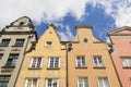 Old houses at Dlugi Targ square in Gdansk, Danzig, Poland Royalty Free Stock Photo