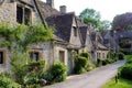 Old houses in English countryside of Cotswolds Royalty Free Stock Photo