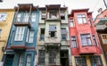 Old Houses in Fener District, Istanbul, Turkey Royalty Free Stock Photo