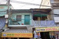 Old houses at Ho Chi Minh City, Saigon, Vietnam Royalty Free Stock Photo