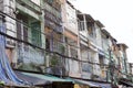 Old houses at Ho Chi Minh City, Saigon, Vietnam Royalty Free Stock Photo