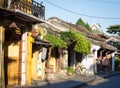 Old houses in Hoi An, Vietnam Royalty Free Stock Photo