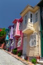 Old Houses in Kariye District, Istanbul, Turkey Royalty Free Stock Photo