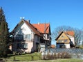 Old houses, Lithuania Royalty Free Stock Photo