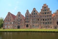 Old houses of Lubeck Royalty Free Stock Photo