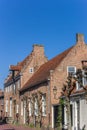 Old houses of Muurhuizen street in Amersfoort Royalty Free Stock Photo