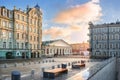 Old houses near the Manege in Moscow