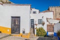 Old houses in Obidos village, Portug