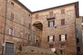 Old houses at Panicale Royalty Free Stock Photo
