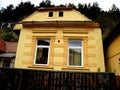 Old houses in Schei district of Brasov. Royalty Free Stock Photo