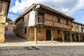 Old houses, typical medieval architecture in Calatanazor, Soria, Castile and Leon community, Spain Royalty Free Stock Photo