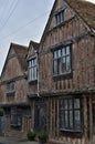 Lavenham UK.Old Houses Royalty Free Stock Photo