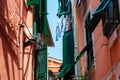 Old houses in Vernazza, Cinqueterre, Italy Royalty Free Stock Photo