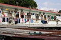 Old houses in a village in Hong Kong