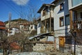 Old houses in village of Rozhen, Bulgaria Royalty Free Stock Photo