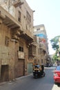 Old Houses in Wazir  street in Cairo Royalty Free Stock Photo