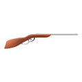 Old hunting rifle icon, cartoon style Royalty Free Stock Photo