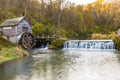 Old Hyde's Mill on a sunny day Royalty Free Stock Photo