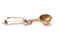 Old ice cream spoon Royalty Free Stock Photo
