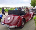 Old IFA 2 door cabriolet, produced in DDr