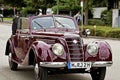 Old IFA 2 door cabriolet, produced in East Germany (1949-1956)