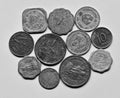 Old indian coins