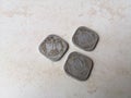 Old Indian Five Paisa Coins