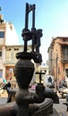 Old indian style heritage handpump from ahmedabad