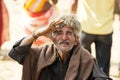 Old indian tribal man Royalty Free Stock Photo