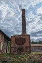 Old industrial chimey flue