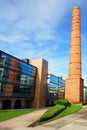 Old industrial chimney