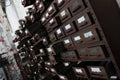 Old Industrial Drawers, Rusty and Abandoned Royalty Free Stock Photo