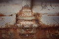 Old industrial iron rust texture background image for background