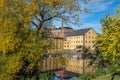 The historic industrial landscape in Norrkoping, Sweden Royalty Free Stock Photo