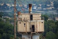 Old industrial tower Royalty Free Stock Photo