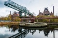 Old industry building at the Landschaftspark Duisburg Royalty Free Stock Photo