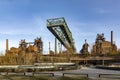 Old industry building at the Landschaftspark Duisburg Royalty Free Stock Photo